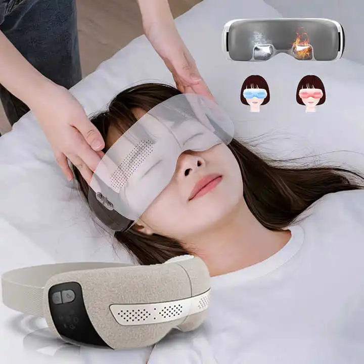 Phenitech Eye Massager With Heat Eye Mask with Bluetooth Music for Migraine Relax Eye Care Device For Strain