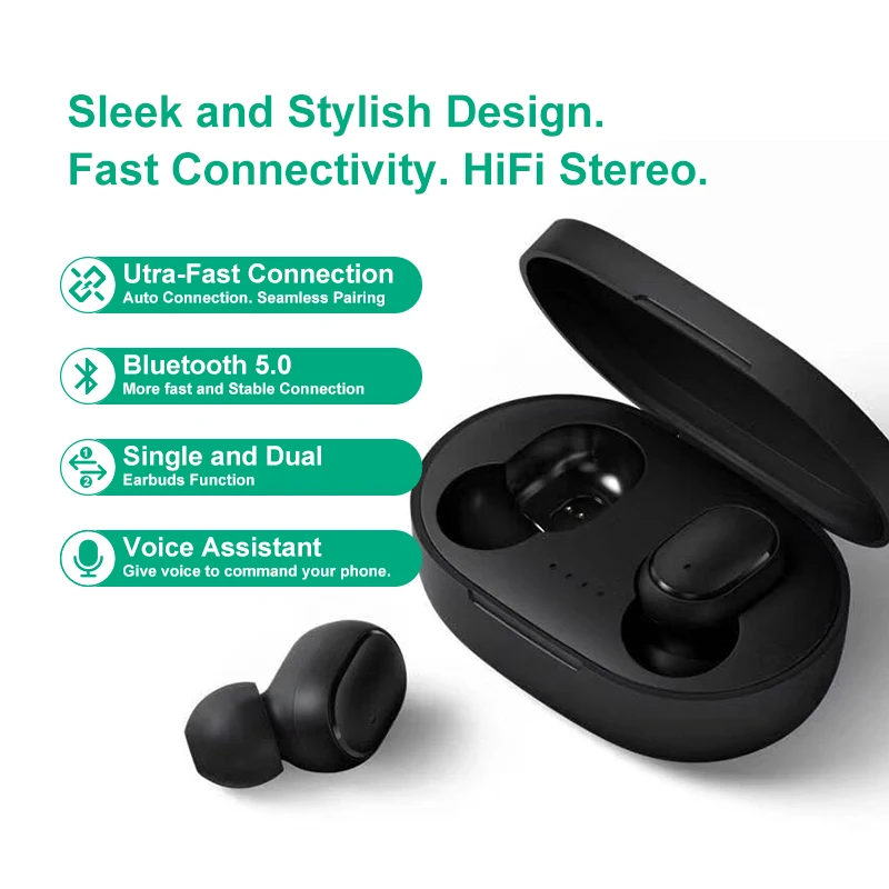  Оригинальные наушники air dots xiamo xiomi наушники-вкладыши беспроводные Bluetooth 5 0 для xiaomi redmi