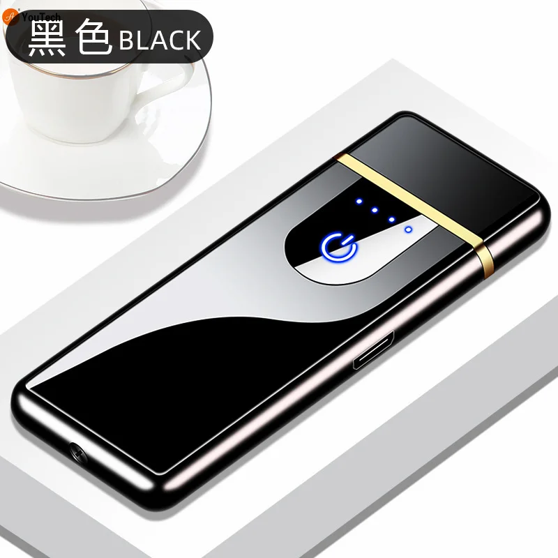 USB windproof charging lighter