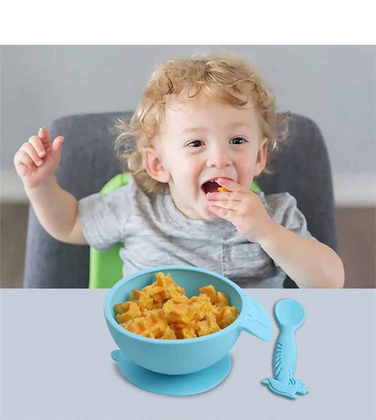 baby silicon printing bowls