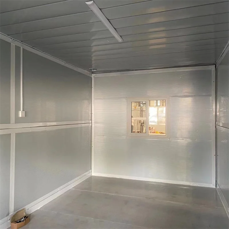 modern container homes aluminium panel Workshop prefab shopping store Prefab Folding House Prefabricated Tiny House
