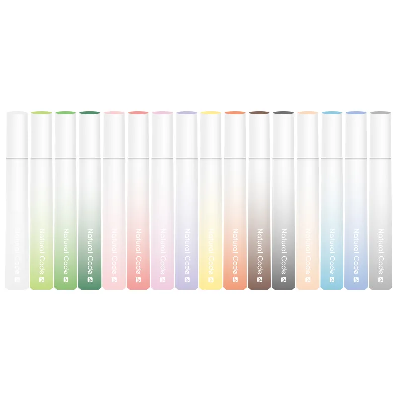 Newest wholesale customized package pastel color highlighter marker pen set