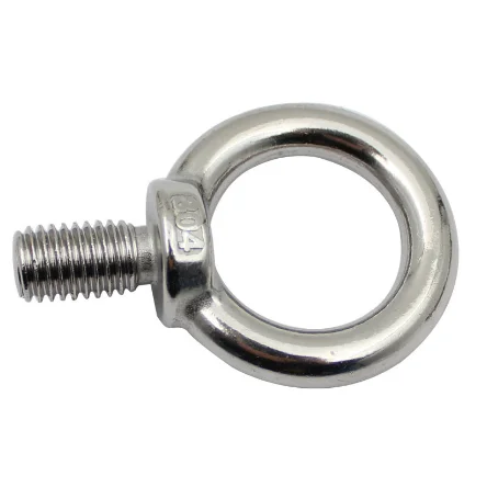 Polished Stainless Steel Eye Bolts Screw Hook Marine Hardware Towing Gate-Durable Lift Towing Solution Various Options