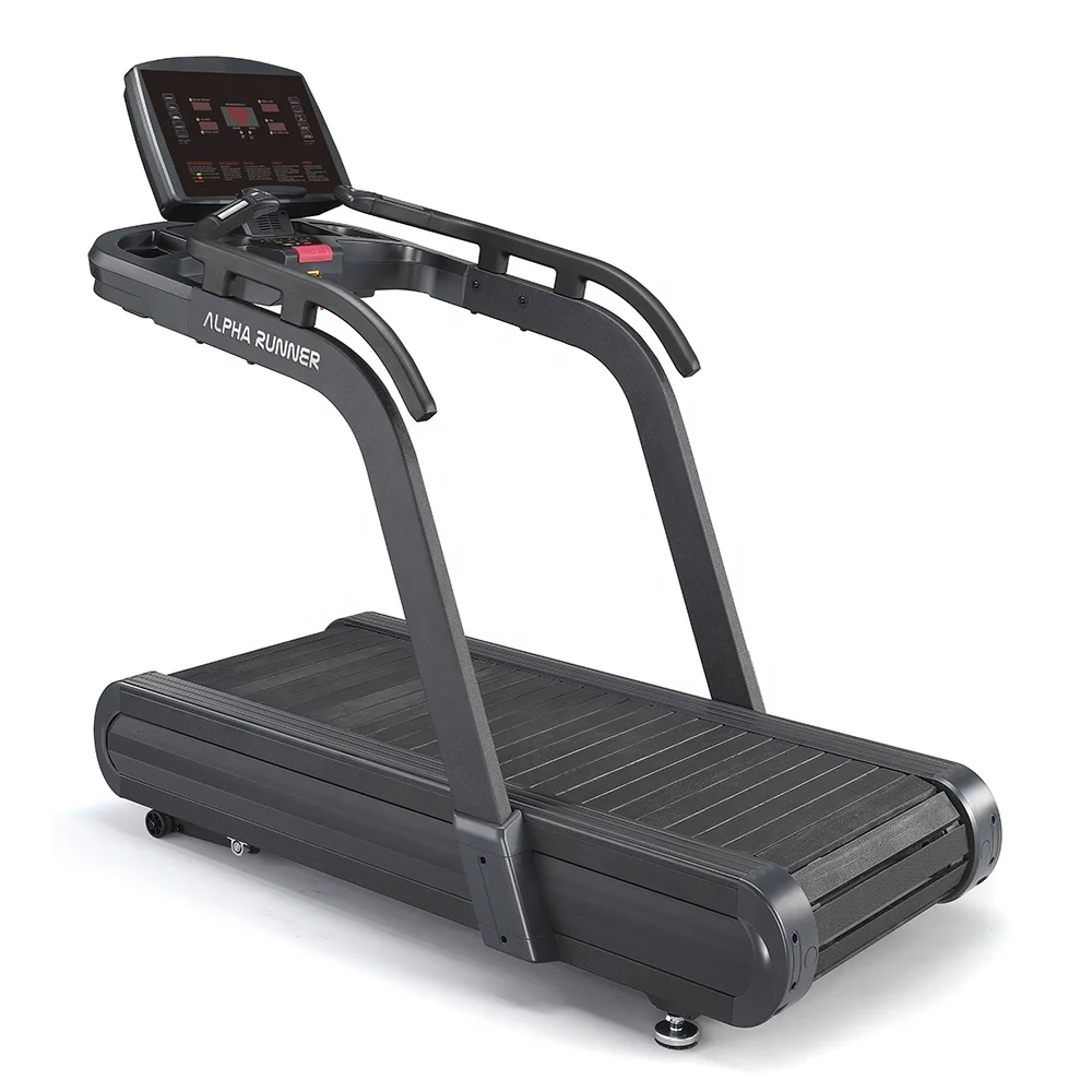 
2020 New Arrival Vimdo Alpha Runner Factory Motorized Woodway Commercial Slat Belt Curved Treadmill Machine for sale 