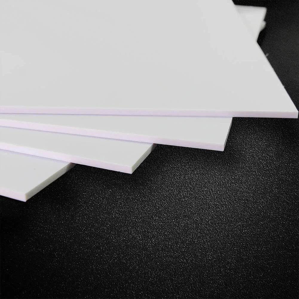 ABS17 ABS Styrene Sheet White Model Architectural Material Plastic 0.5mm 1mm 1.5mm 2mm 3mm ABS Sheet