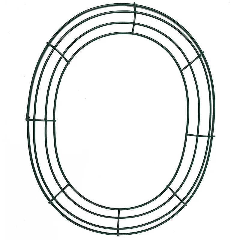 STEEL WREATH FRAME Form round for DIY Christmas New Year Party Home Outdoor Ornaments