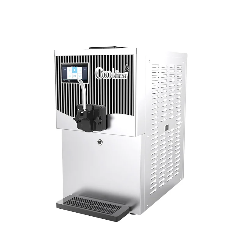 frozen yogurt ice cream machine sale cheap price 3 flavor fruit commercial soft serve ice cream maker machine maquina de helados