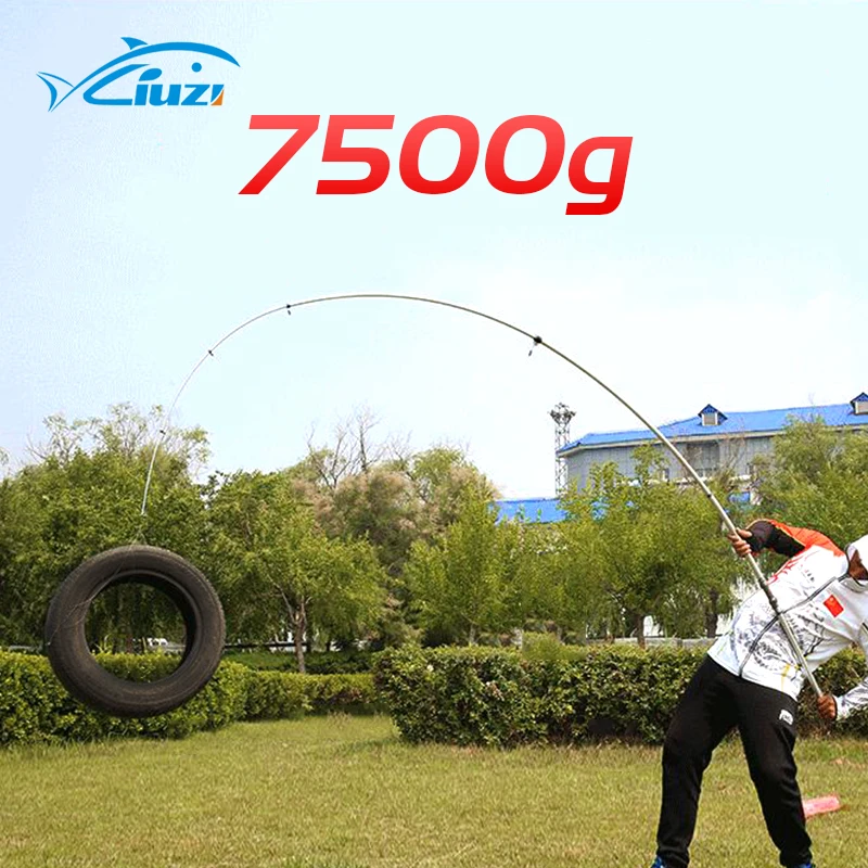 high quality Accessories Telescopic Surf fishing rods 3.6m4.5m Carbon Super Hard long throlling casting rod sea boat fishing rod