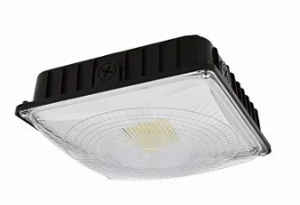 
DLC Listed Rebate Eligitable IP65 Patent right dali dimmable sensor dlc premium garage parking canopy light LED CANOPY LIGHT 