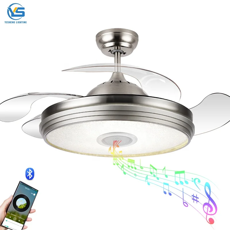 abanico de techo with speaker  42inch ceiling fan with remote control