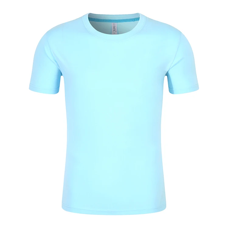 
High quality summer fashion casual slim fit plain cotton t-shirt 