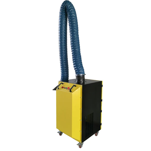 Fume extractor smoke collector for welding