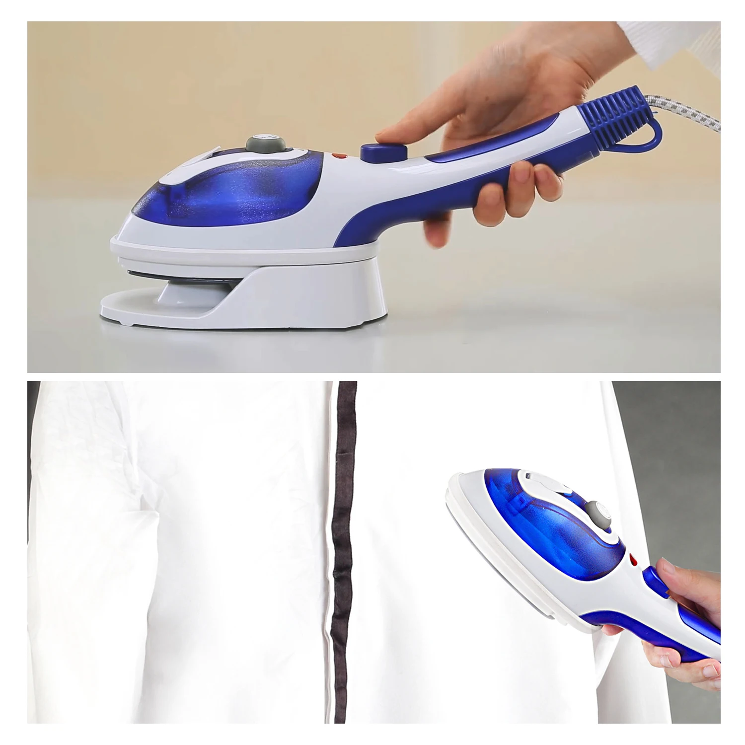 Professional Portable Handheld Garment Steamer 110V 220V Travel Fabric Handheld Iron Steamer Machine for Clothes