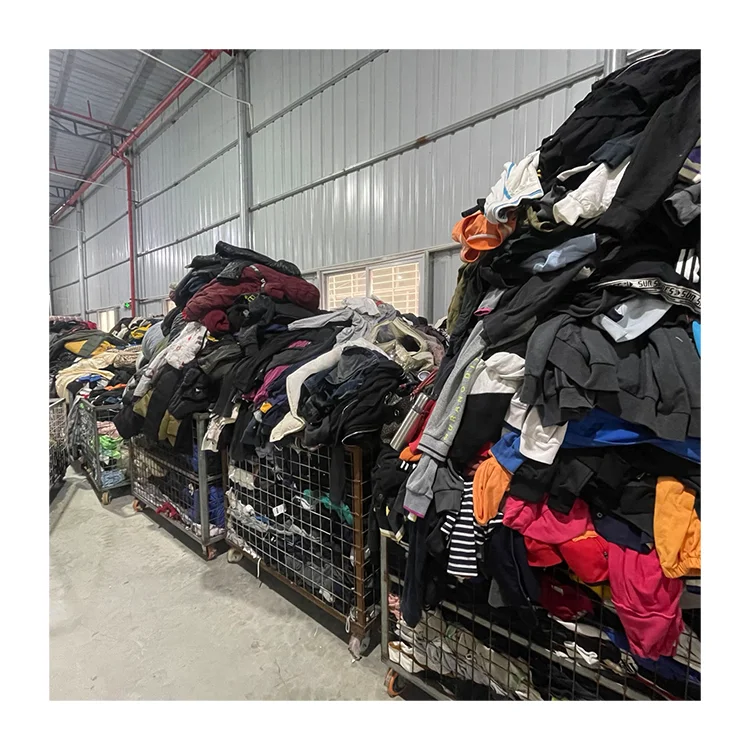 wholesale nice quality children used clothing assorted thrift kids winter clothes second hand clothes for winter