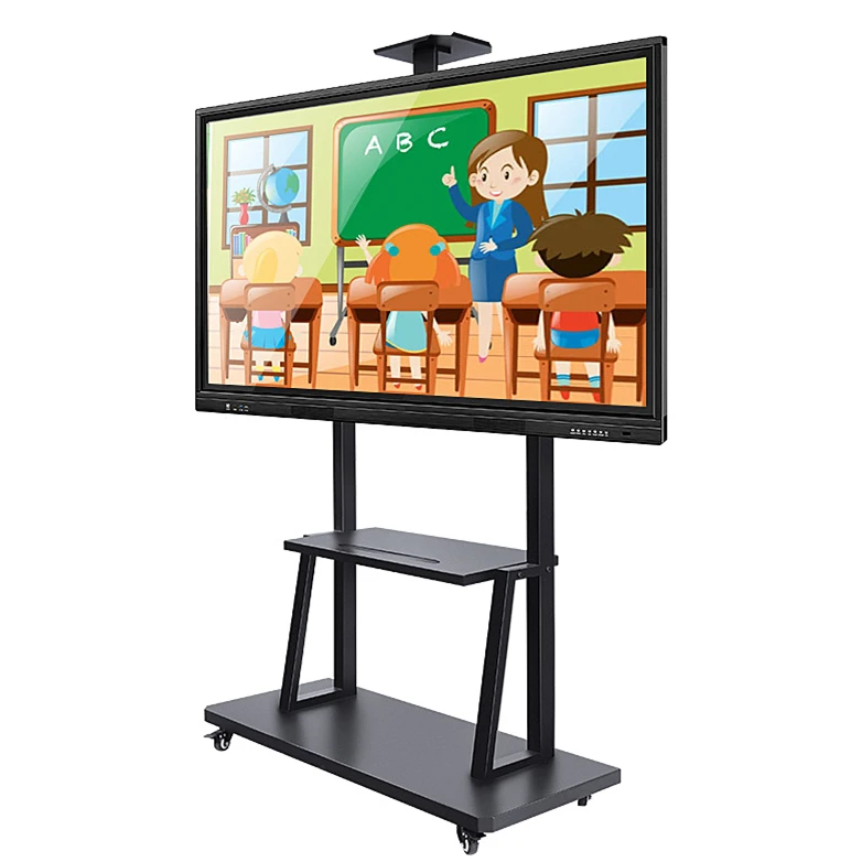 Gemdragon Teaching 65 75 86 100 Inch Electronic Infrared Touch Screen Digital Interactive Flat Panel Whiteboard Smart Board