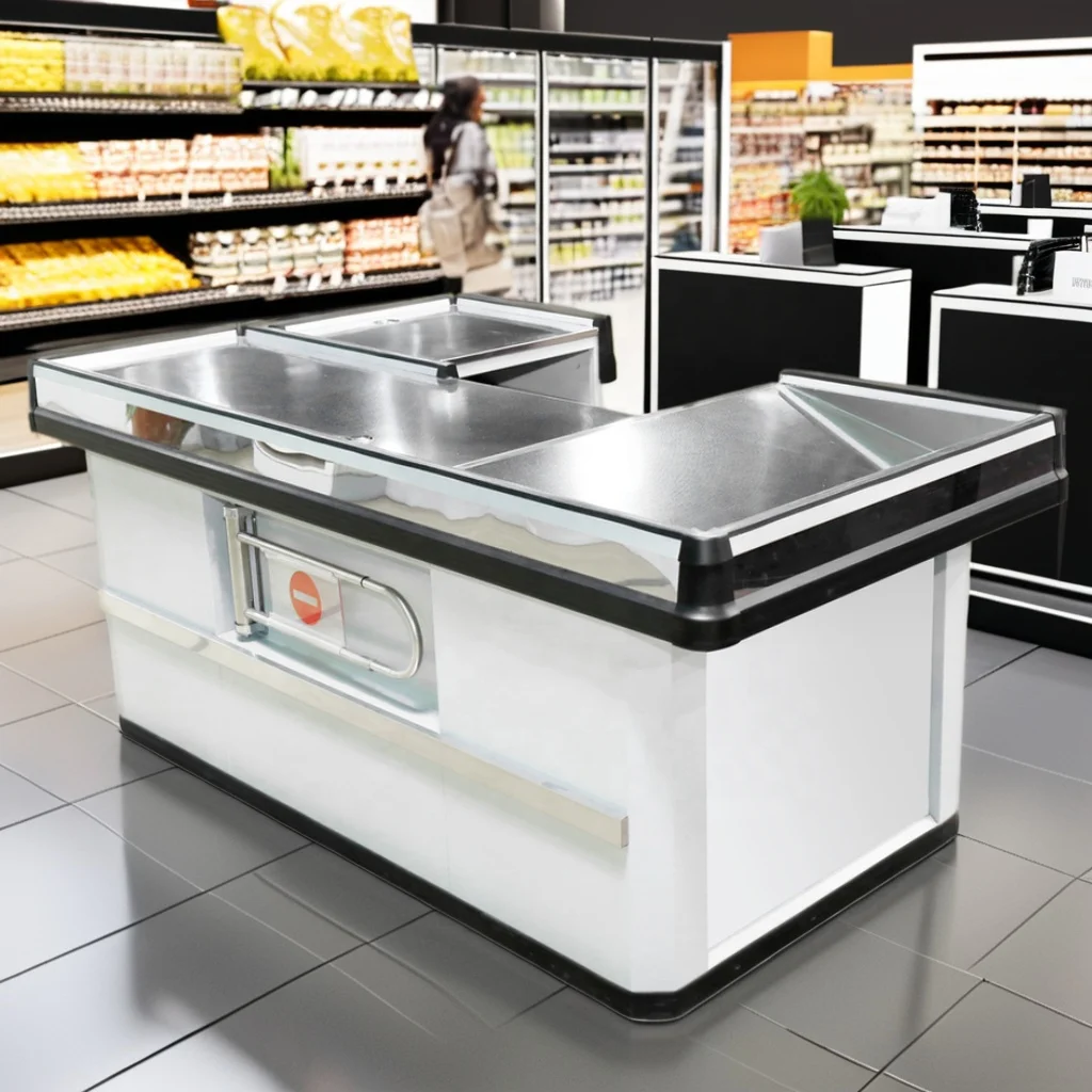 Checkout counter for electronic store checkout counters boutique without shelving retail store checkout counter