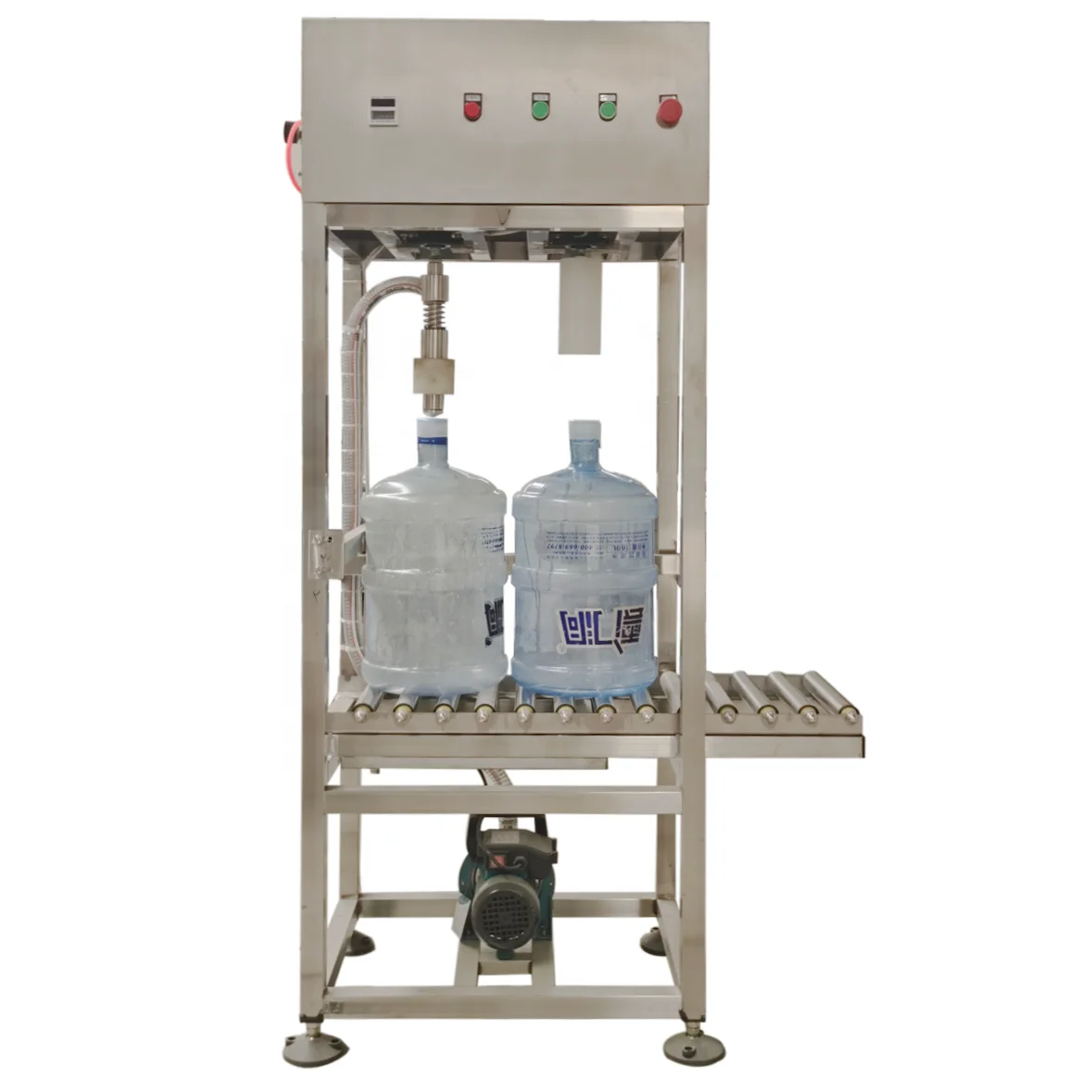 Manual  factory wholesale mineral drinking water 3 gallon 5 gallon bottle filler filling machine