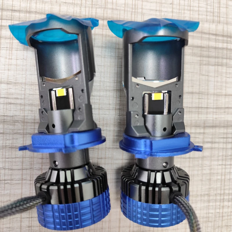 Mini MT9 65w Led Headlight Spot Beam White Light High Low Beam Mini Lens Headlight Led Projector Headlight