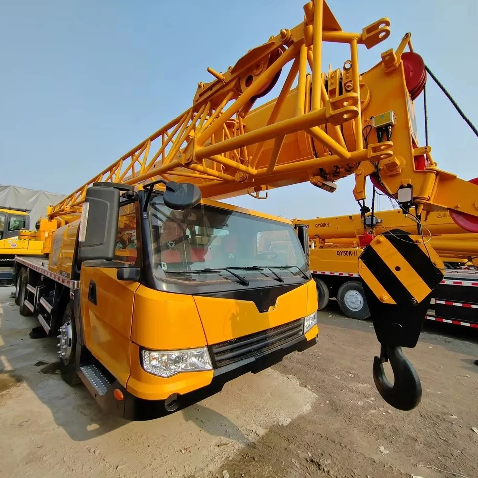 Китайский бренд 2022 модель XCT25 XCT25L5 QY25K 25-тонный мобильный кран б/у QY50K Автокран