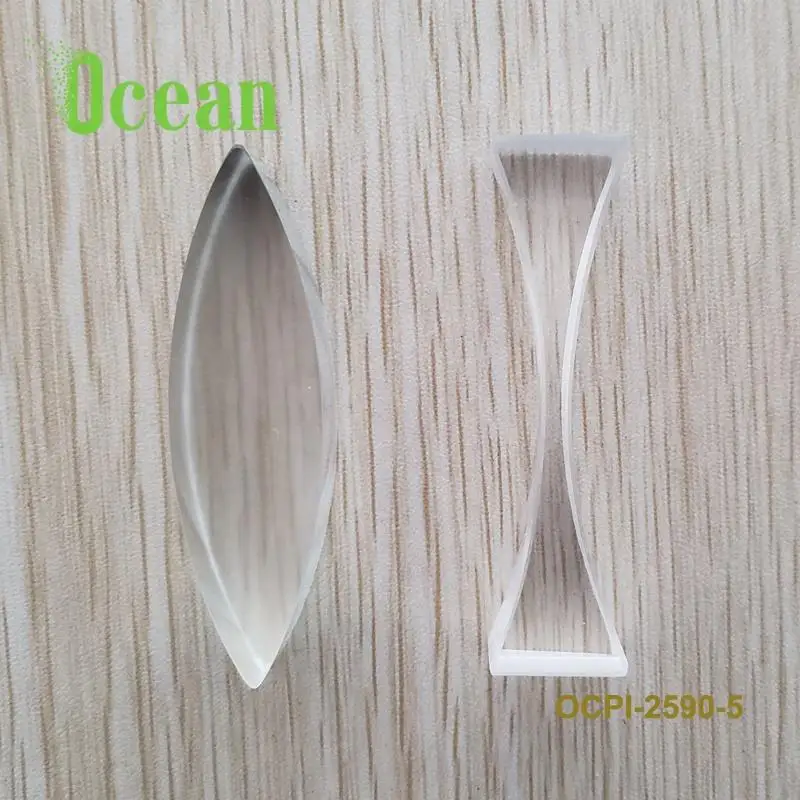 Lens and Prism Set Optical Physical Teaching Cylindrical Biconvex Double-Concave Lens