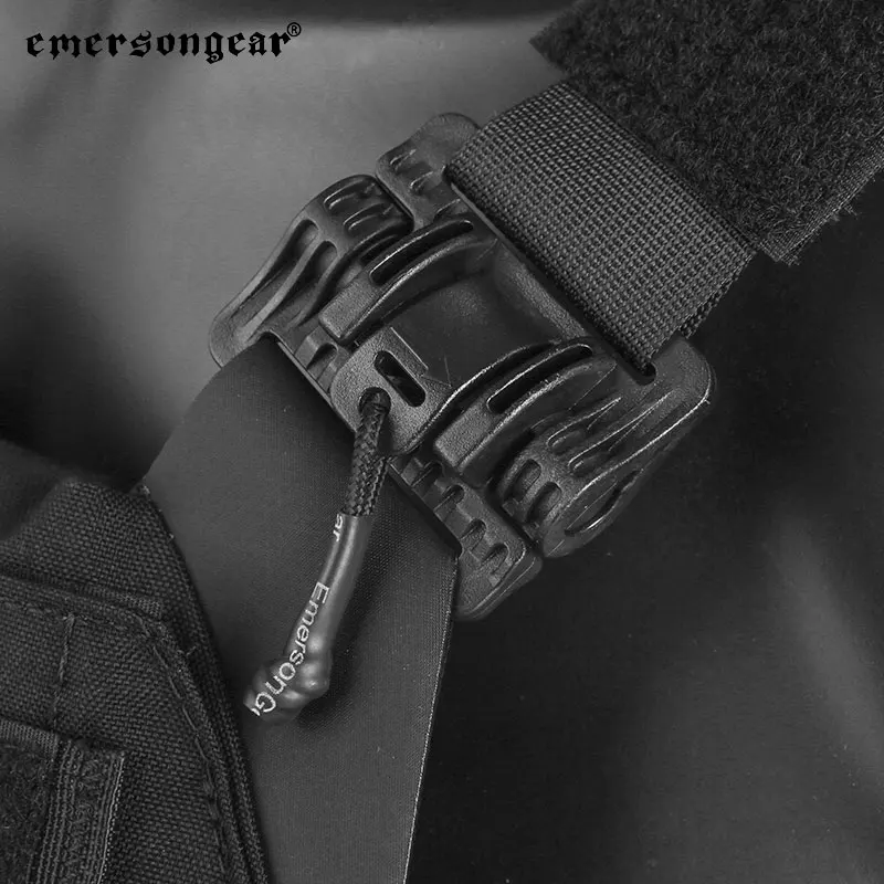  Модный полицейский жилет Emersongear для оптовиков черный тактический охотничий Molle