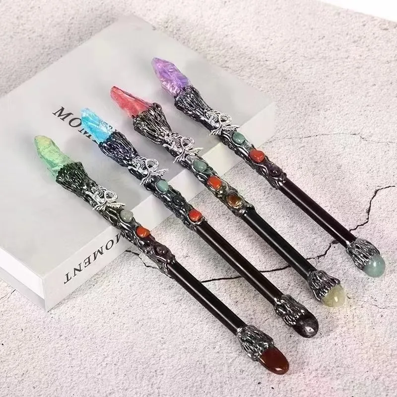 Wholesale Natural stone crystal gemstone crystal craft crystals raw stone mermaid for healing gift