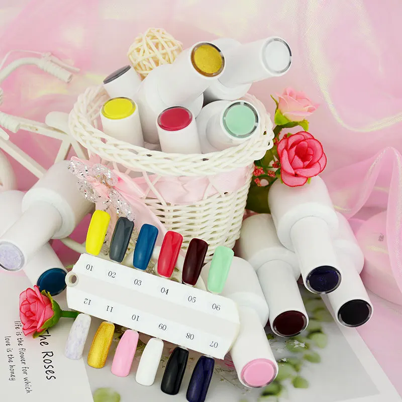 Free Sample Color UV Gel Paint Nail Polish 2022 New 900 Colors Base Coat Gel Polish