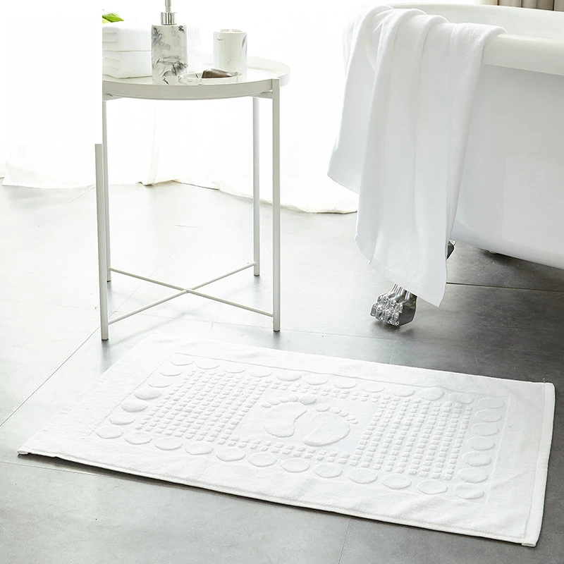 MORE Super Absorbent Cotton Soft Bath Rug , Machine Washable for Bathroom