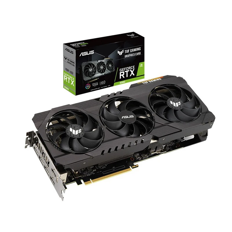 3080 Gaming Graphics Card For ASUS TUF Geforce RTX 3080 O10G LHR GAMING Video Card 10GB in Stock Carte Graphique RTX 3080