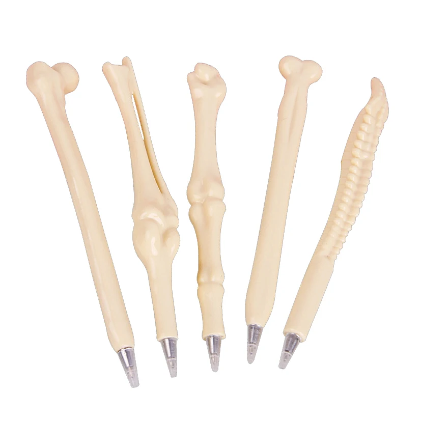 Пластиковая шариковая ручка в форме кости