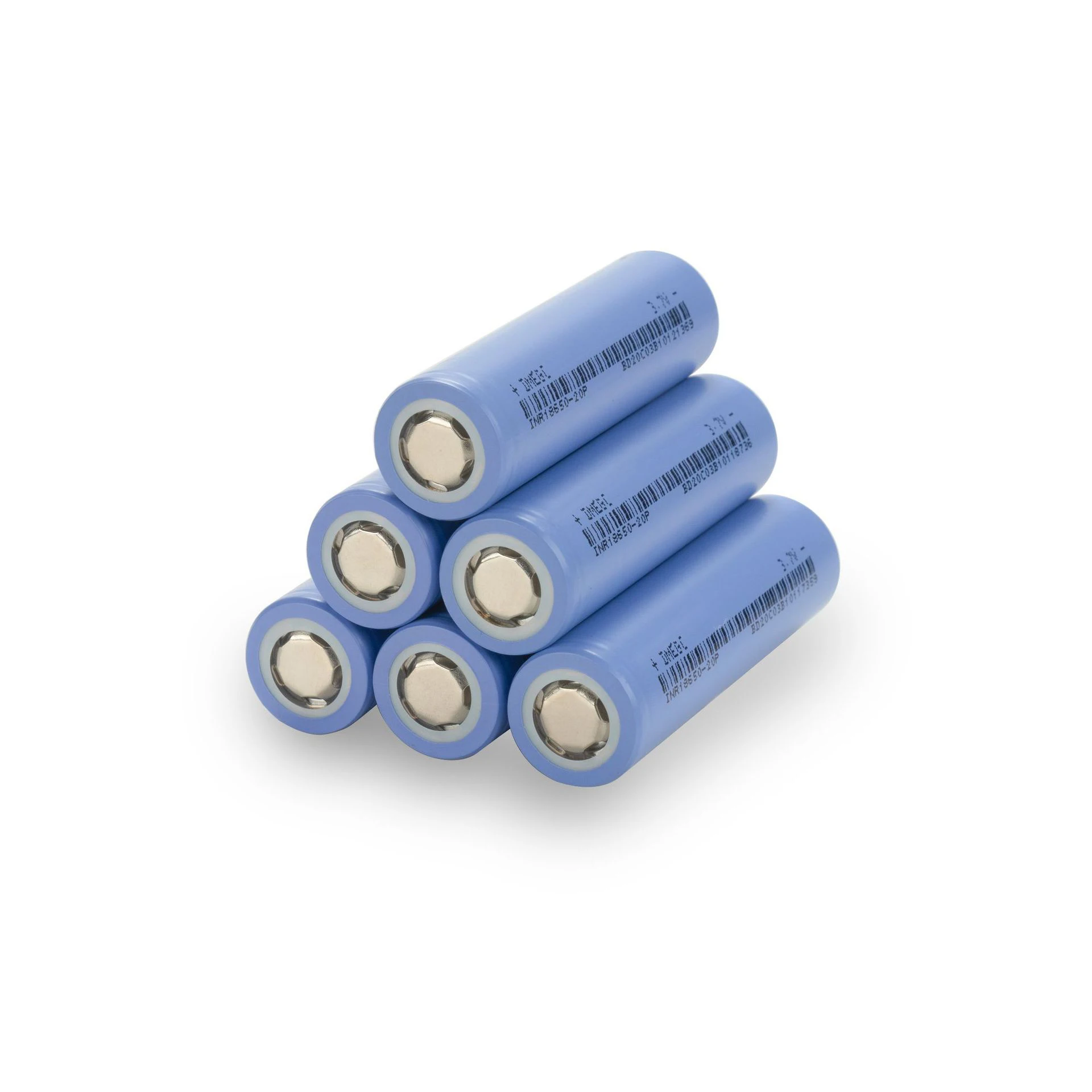 20A Discharge Rate Lithium Ion 18650 Battery for DMEGC INR18650 3.7V Bike Battery 2000mAh Lithium Battery for Motorcycle