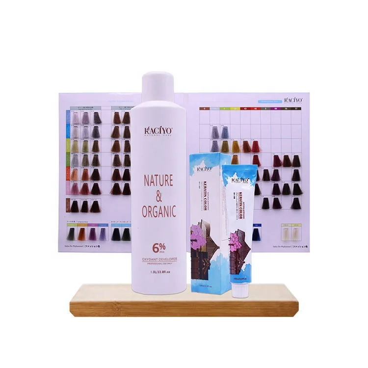 
Italy Private Label Brown Hair Color Cream Brown Semi Permanent Hair Color For Professional 