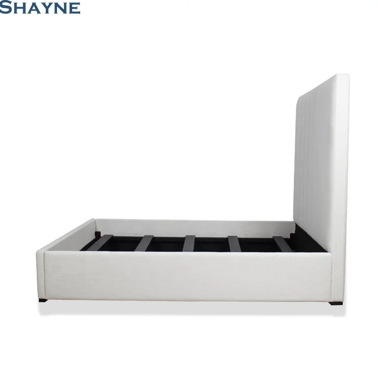 300000 SKU ODM Public Company Shayne Luxury High-end Customize Furniture King Size Room Leather upholstered bed