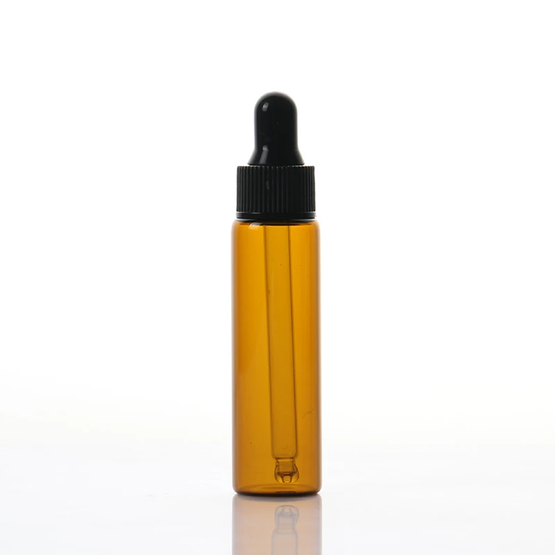 Manufacturer Huagui In Stocks Amber Glass Dropper Bottle Empty Glass Vials For Essential Oil