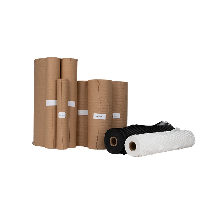 
Free Sample Recyclable Size 38Cm*200M Bamboo Wrapper Packaging Wrapping Kraft Paper Honeycomb Wrap 