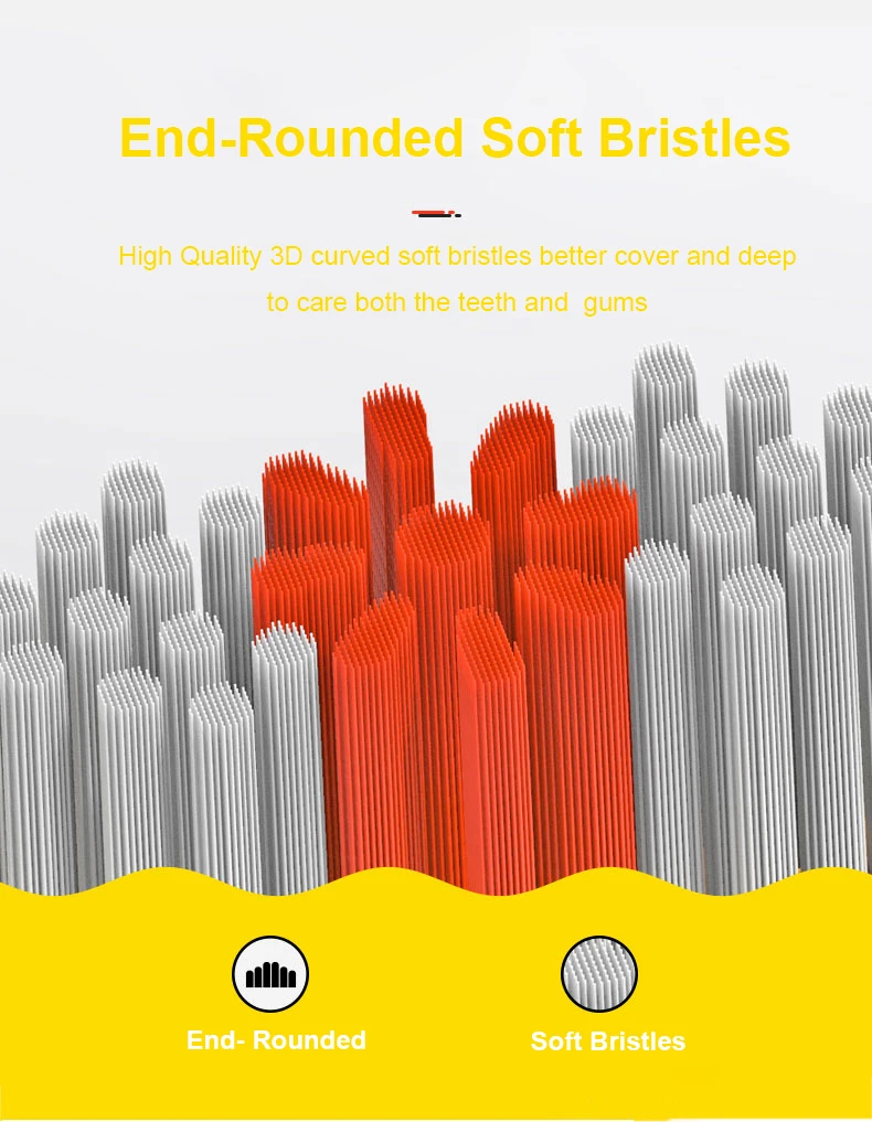  Mini Cartoon kids Electric Tooth Brush Portable USB Rechargeable Soft Bristle electric