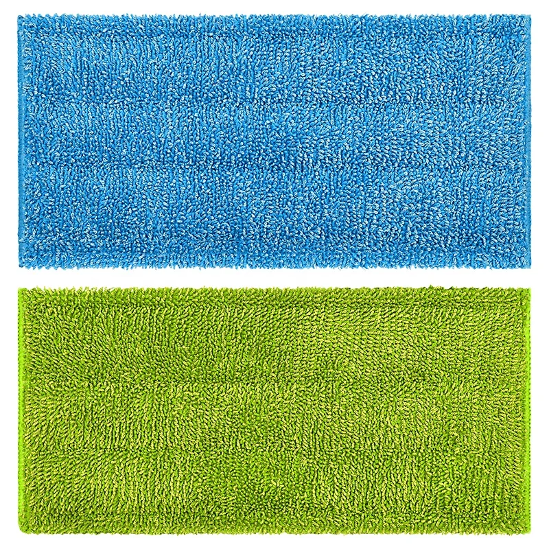 Customizable Eco-friendly Machine Washable Rags Suitable for Swiffer Wetjet 11.8*15 inch Microfiber Mop Pad
