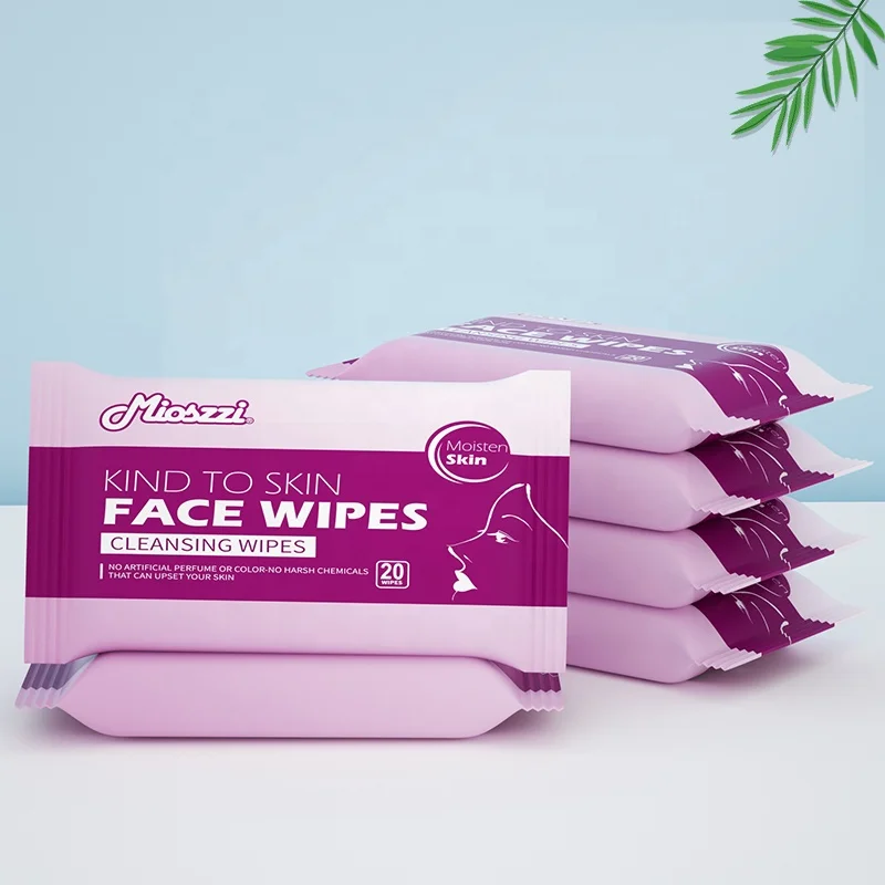Mioszzi RTS Face Cleansing Wipe Refreshments Reusable Face Wipes 5PACKS 100PCS