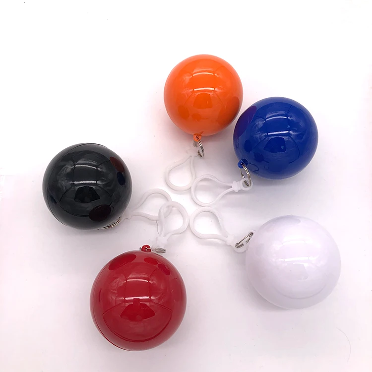 Best Seller  Disposable Cheap Emergency Rain poncho/keychain ball Raincoat /rain coat