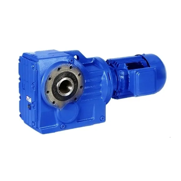 1500rpm K series bevel gearbox price helical gear box K37 bevel gearbox with triphasic engine