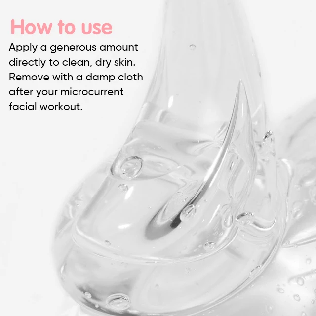 Wholesale Private Label Radio Frequency Rf Cream Hydrating Microcurrent Facial Conducting Gel Beauty Radio Frequency Gel