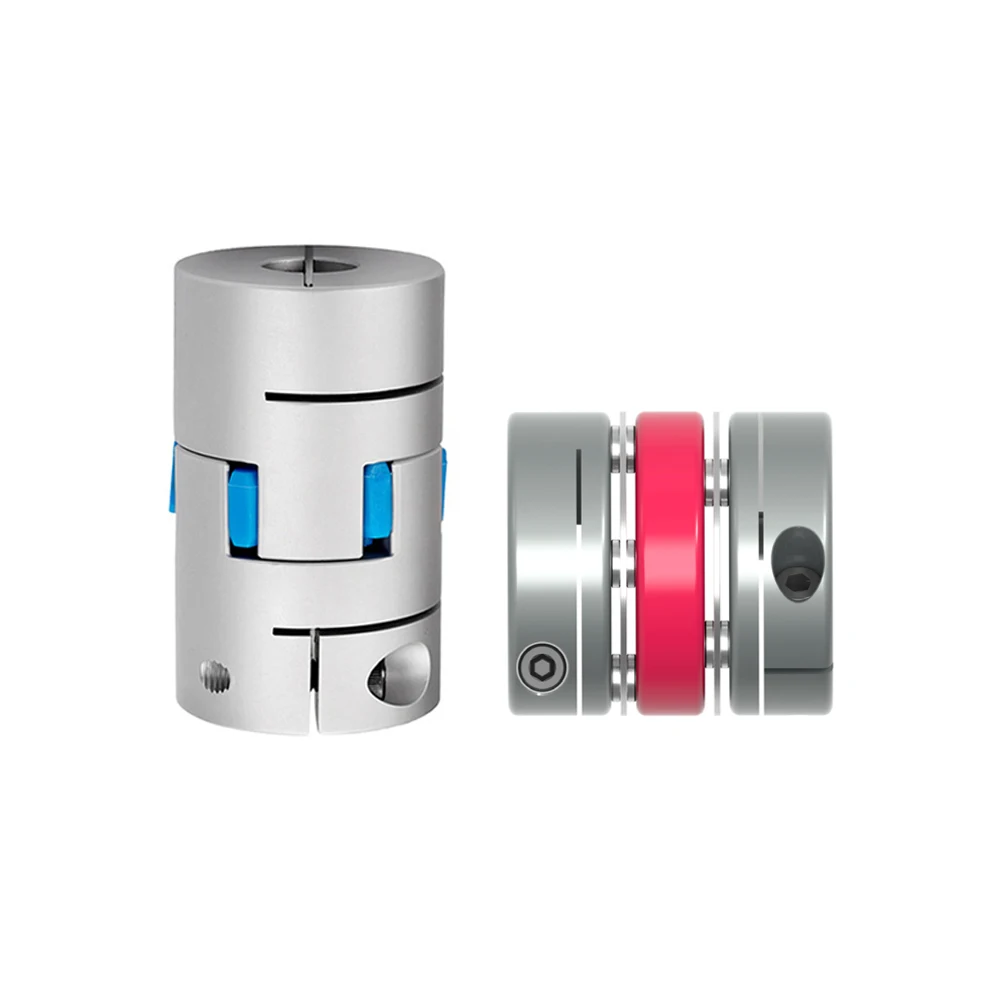 GLT Double Diaphragm Flexible  Clamp Coupling For Shaft Encoder Step Motor