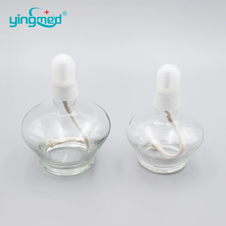 150ml 250ml Transparent Classic Glass Bottle Laboratory Alcohol Burner Lamps
