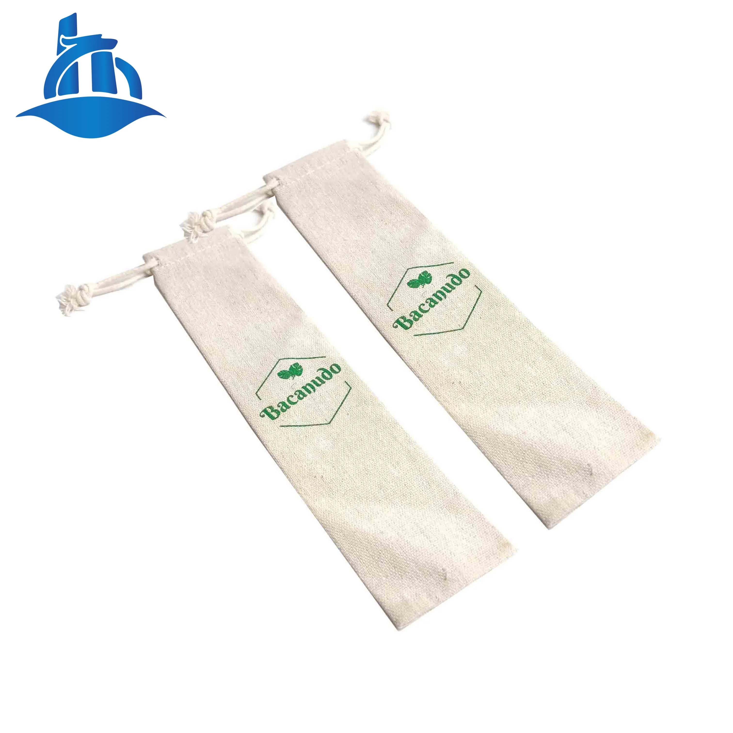 Personalized Customized Soft Washing Durable coffee beans packing dust bag Cotton Drawstring packaging  bags jute mesh bag