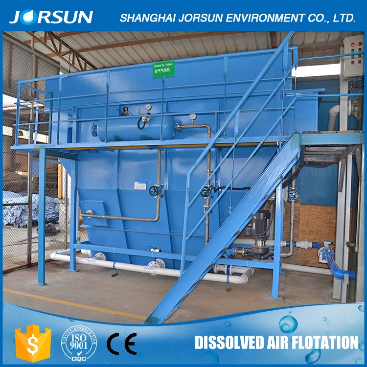 DAF system for paper mill waste water treatment