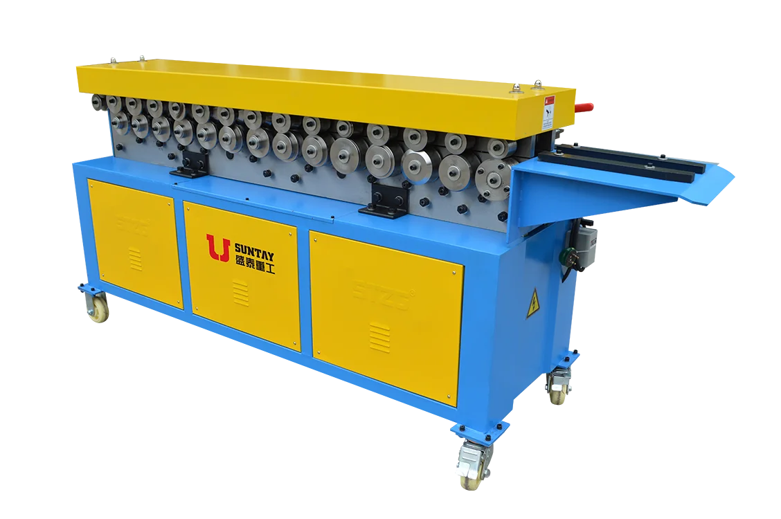 HVAC air duct machine TDF flange making machine with flange roll forming machine