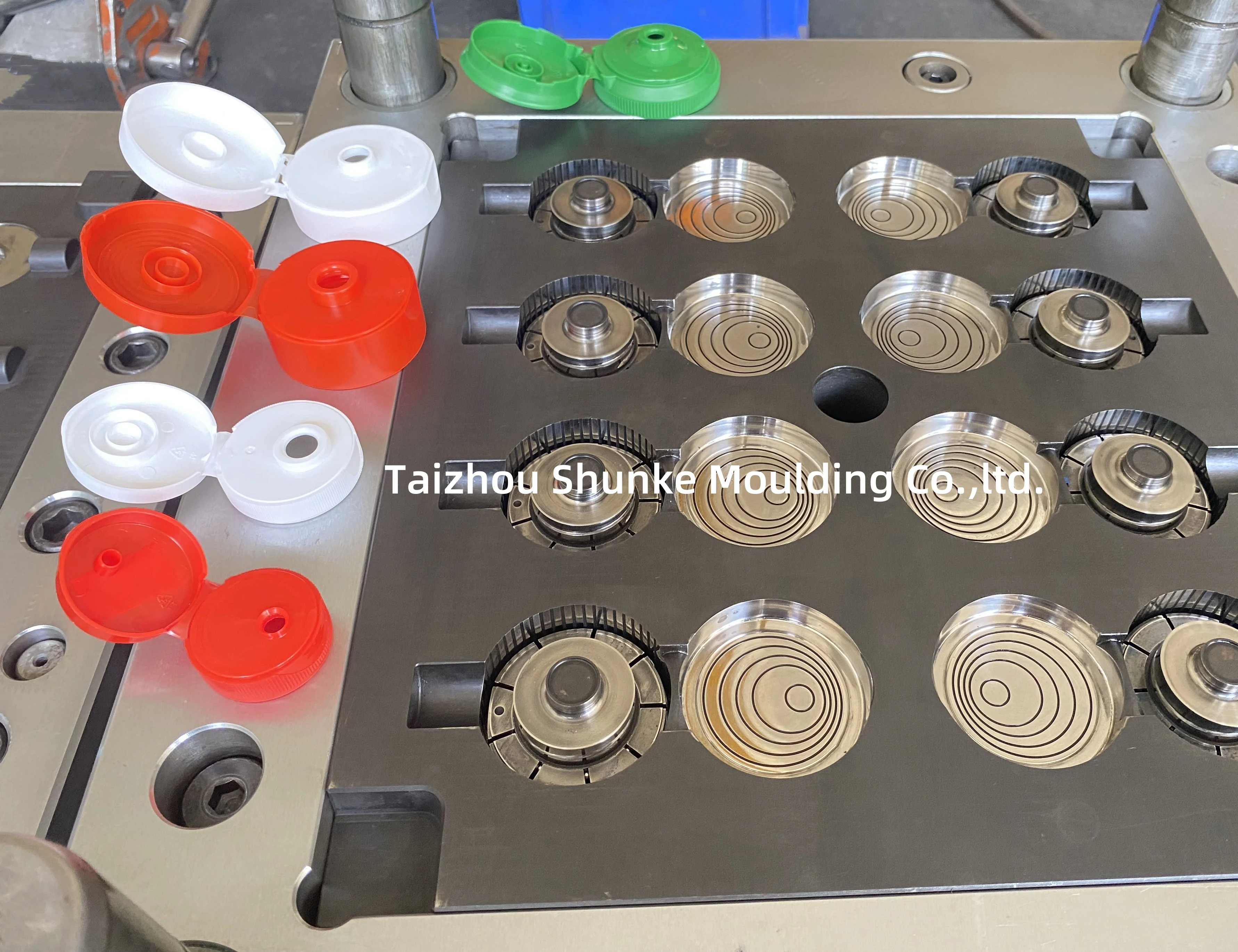 Silicone valve flip top cap mould 33mm flip top cap mould lid plastic molds