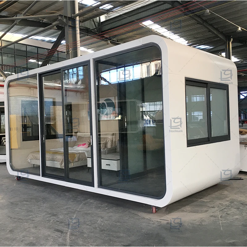Removable prefabricated house Modular house Shipping container Apple hut ready-made home office