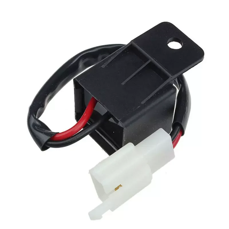 Motorcycle bike flash relay 150W LF1-S-PIN Black 2-pin 12V LED flasher