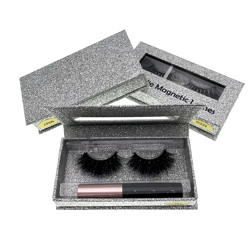 
Lash manufacturer private label with cheap price brand my own magnetic natural eyelashes 